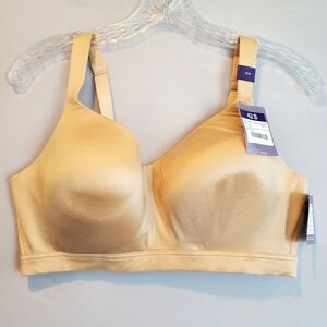 Catherines Bra NWT Neutral 42B Plus Lined T-shirt Full Coverage No Wire